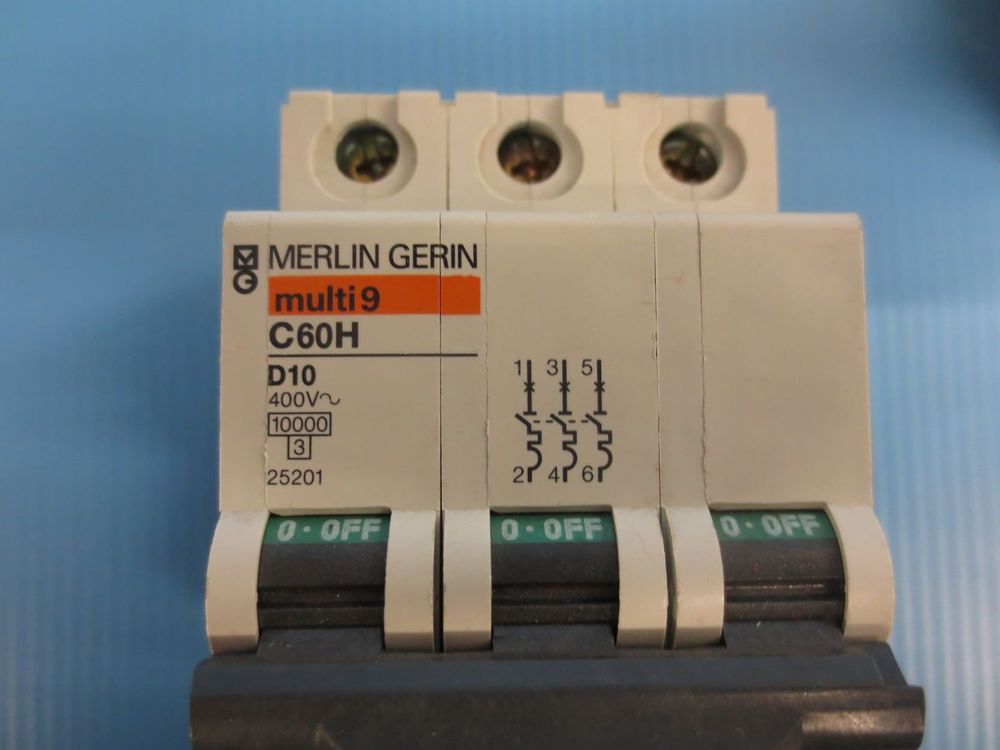 Heschen Leitungsschutzschalter HSB6C – 20 A, 2-polig, Typ C, 6 KA, Für DIN-Schiene, Überlast- & Kurzschlussschutz
