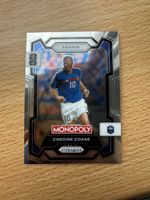 Panini prizm monopoly Zidane
