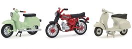 Set mit 3 Motorrädern 1:43 Schuco