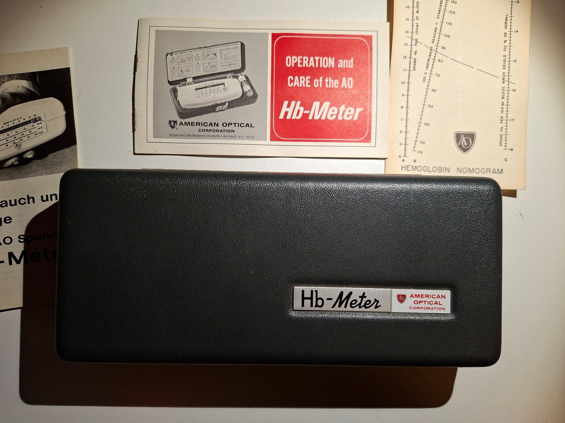 Messen: Vintage AO Hb-Meter von American Optical – Defekt aus Weiningen ZH von Annakatharina 1