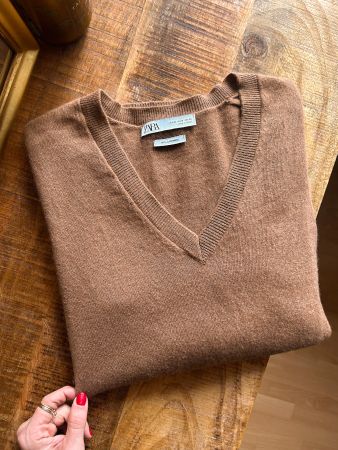 Zara 100% Cashmere Pullover - Gr. M