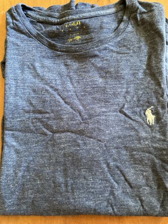 Polo Ralph Lauren T-Shirt blau meliert Groesse L