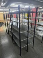 stabiles Schwerlast Metallregal 306x85cm H: 200cm ab 550.-