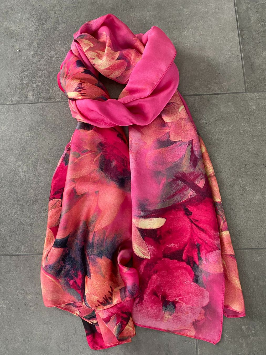 Foulards, Tücher & Schals: Wunderschöner Sommerschal,gross ,pink gemustert,NEU – Neu (gemäss Beschreibung) aus Sarmenstorf von Nathi013 2