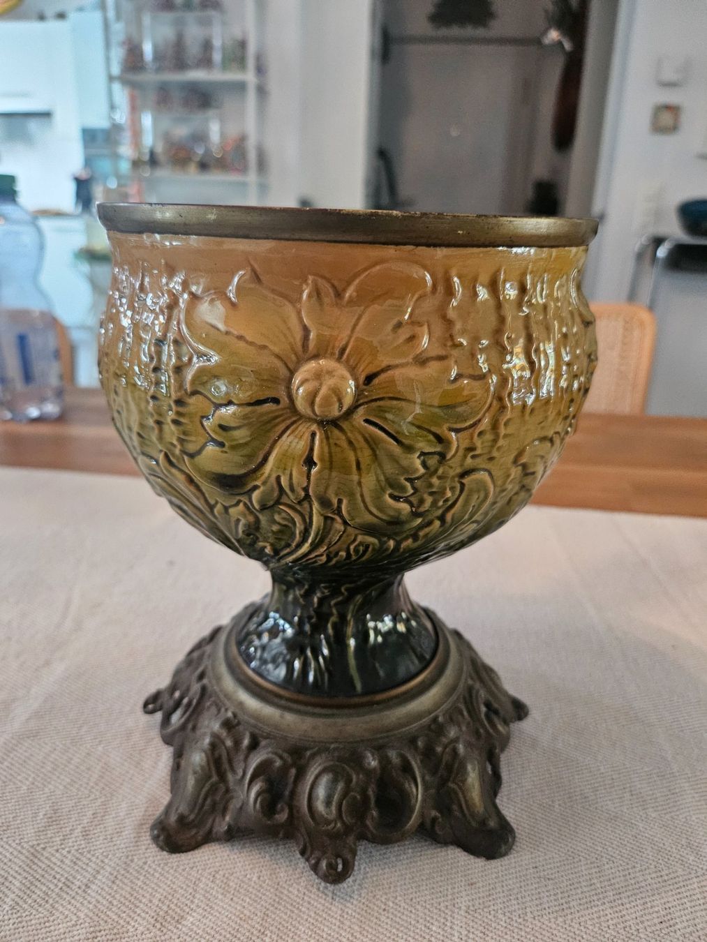 Blumentöpfe: ANTIKEN BLUMENTOPF ODER VASE AUS FRANKREICH UM 1900 – Gebraucht aus Locarno von ICARO8 3