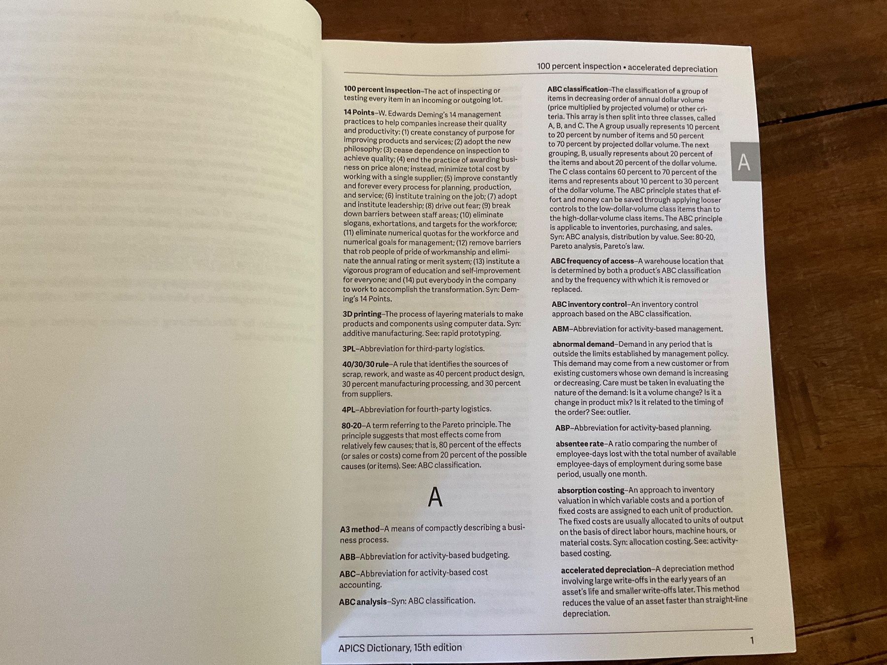 Libri: Dictionnaire APICS 15ème édition Anglais – Usato da Avenches venduto da Lactobacille 3
