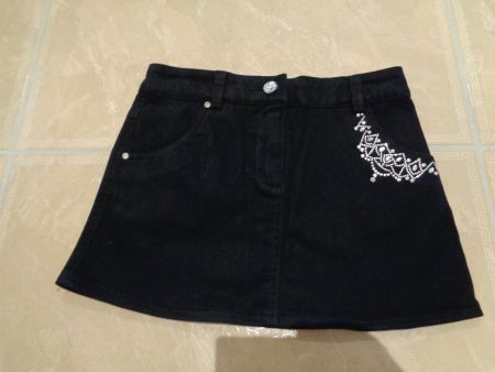 Laura Biagotti neuer Glitzer Jeansrock,4-5J (5-6J