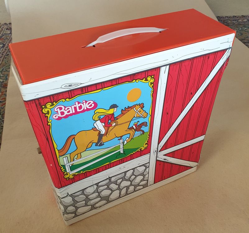 Mattel Barbie Reit Set 90-9902 - 1977 Fox Hollow Stables (Gebraucht) in ...