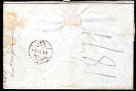 SCHÖNER FALTBRIEF VON TORINO NACH LUGANO 1871 - ME16