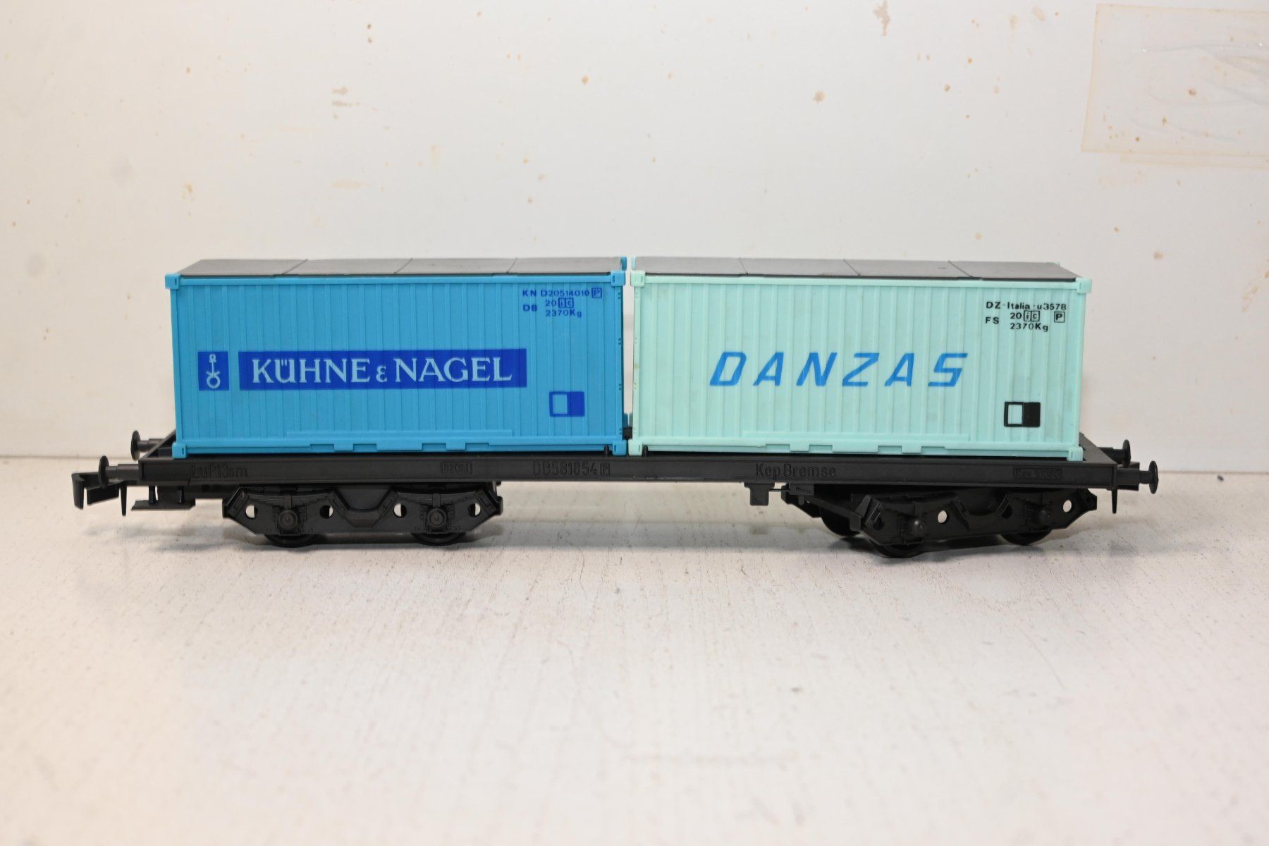 Lima Modelleisenbahnen: Containerwagen  K&N Danzas Lima Spur 0 mit OVP – Gebraucht aus Laupen ZH von Zmoewe