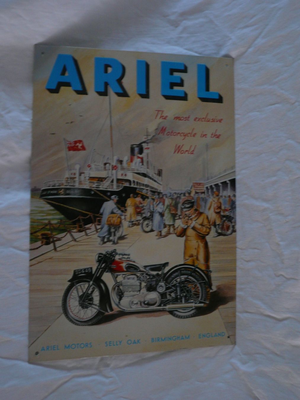 Insegne: Ariel Motors Blechschild – Usato da Rotkreuz venduto da Busa17