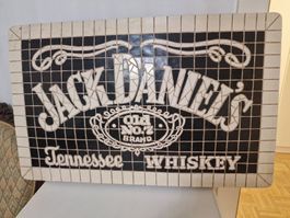 Tableau mosaïque Jack Daniel's 80x50 cm état correct