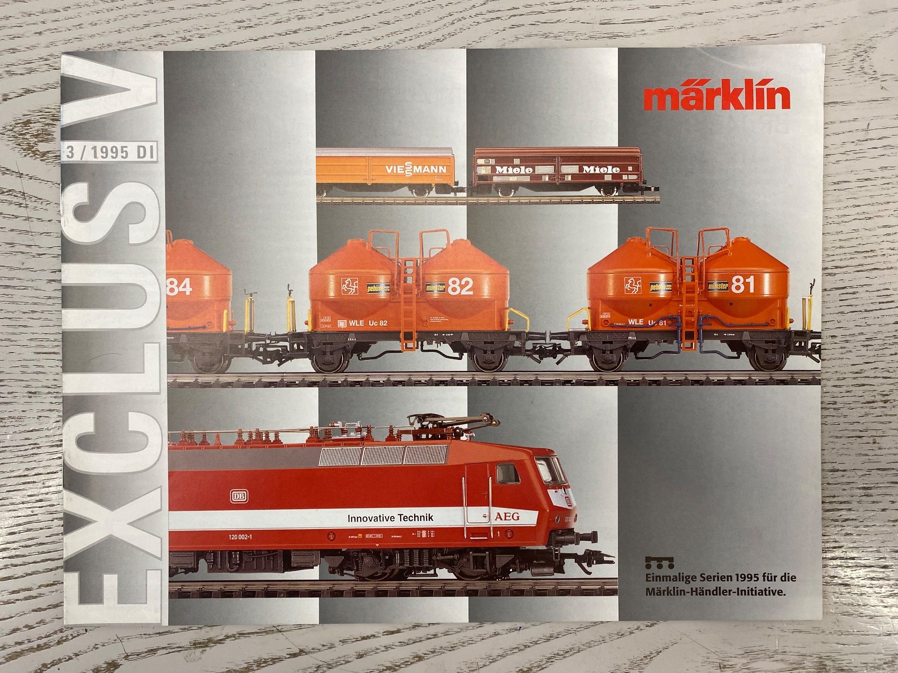 Märklin Modellini di ferrovie: Märklin Exklusiv 3/1995 – Usato da Lupsingen venduto da New-Haven