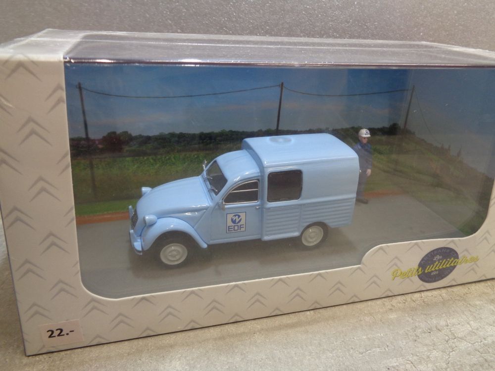 Miniature Atlas 1/43 - Citroën C35 Fourgon Déménagement LALLEMENT - 1980
