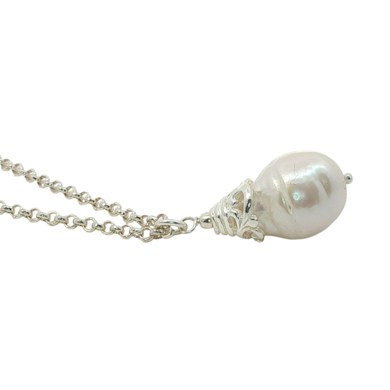 Olga Ribler Catenine: Silberkette mit Perle by Olga Ribler – Nuovo (secondo la descrizione) da Luzern venduto da Schmuckoutlet 6