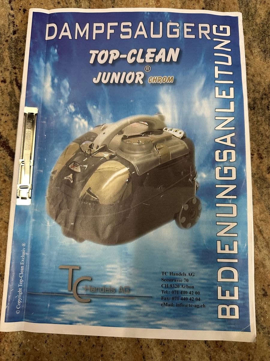 Pulitori a vapore: Dampfreiniger Top-Clean junior – Usato da Chur venduto da copino 2