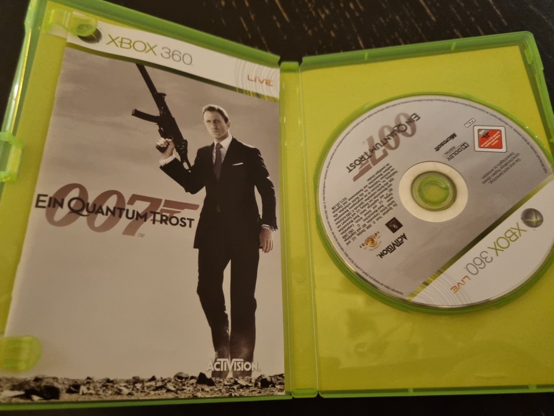 Spiele: 007 Ein Quantum Trost Xbox 360 Spiel gebraucht – Defekt aus Kaiseraugst von muggel27 2