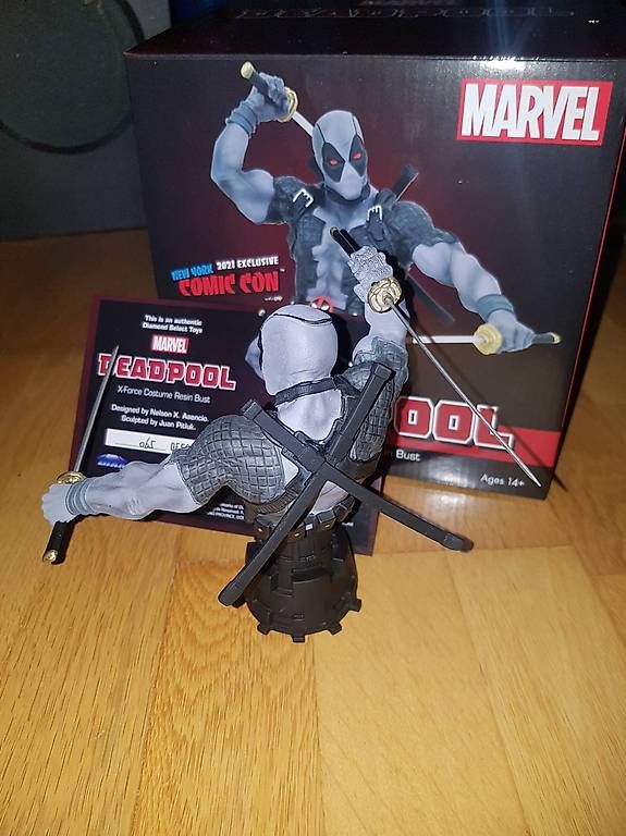 Marvel Statuette: Diamond Select Toys mini bust marvel deadpool X Force – Nuovo e nell'imballaggio originale da daillens venduto da Sunstrike 2