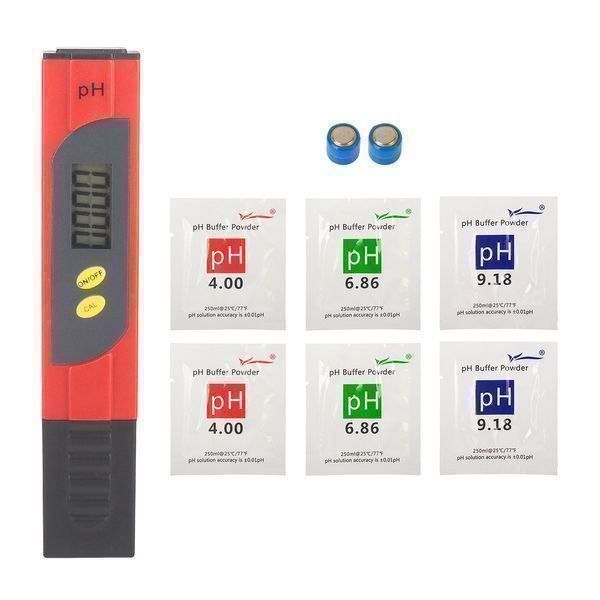 PH Messgerät Digital Mit LCD - 0.00-14.00 Messbereich Für Pool & Aquarium