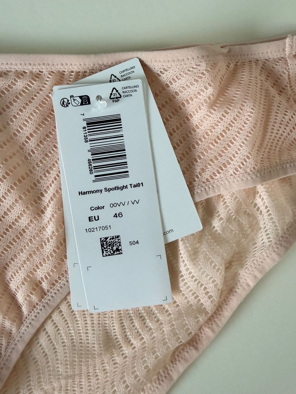 Triumph Autres dessous: TRIUMPH, Tai HARMONY SPOTLIGHT, Grösse 46, Farbe Hautfarbe – Neuf avec emballage d'origine à Rudolfstetten par gst_g7xl 1