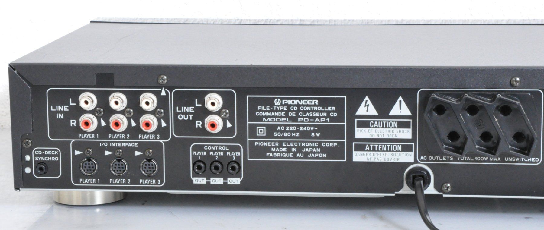 Pioneer Lettore multimediale & Streamer: Pioneer PD-AP1 300 Disc CD File Controller – Usato da Oberglatt ZH venduto da Kumar2 5
