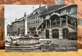 HÔTEL DE VILLE - Fribourg - Werbe AK