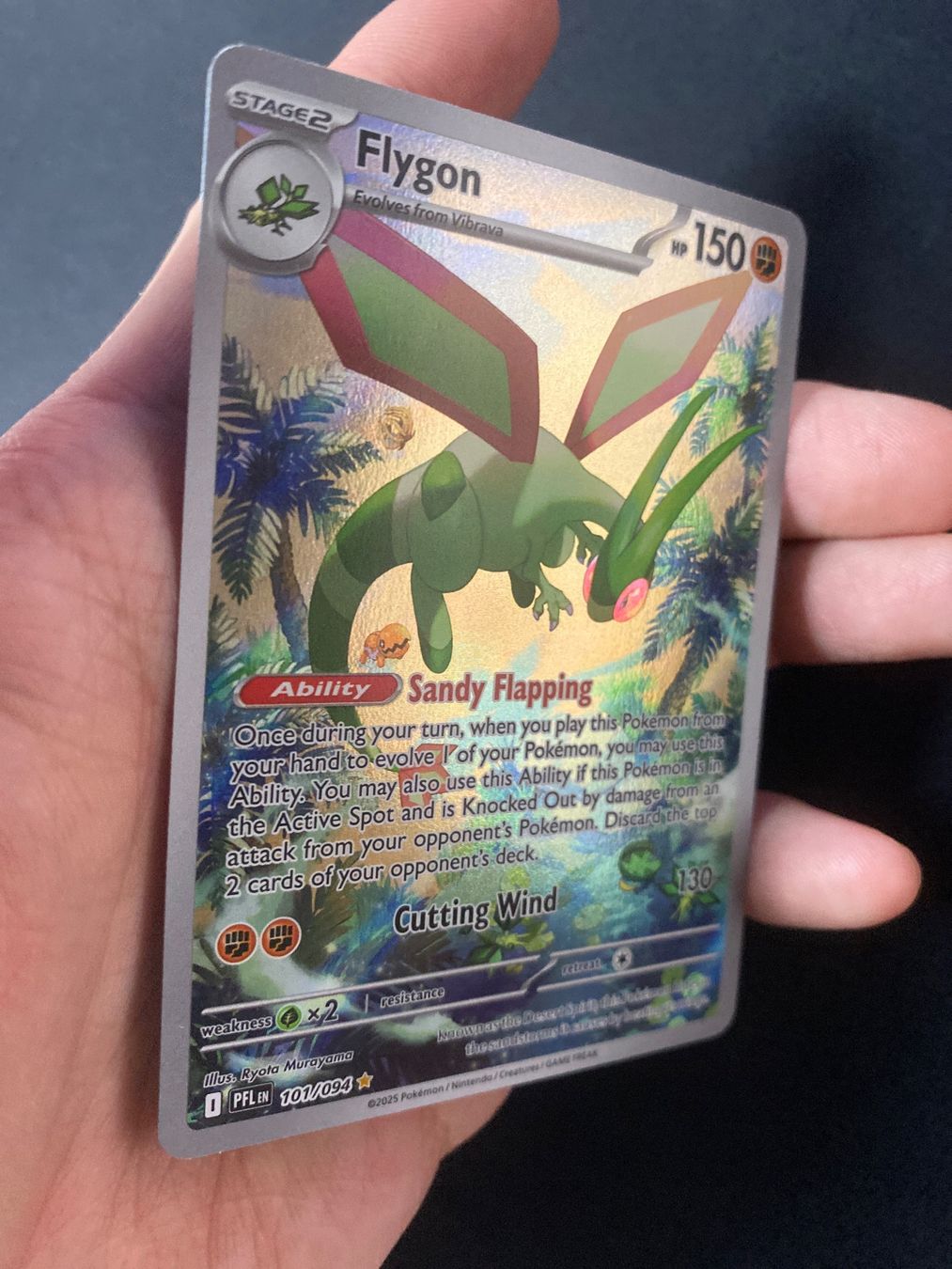 Pokémon Carte collezionabili: Flygon 101 - Libelldra - Illu. Rare - Phantasmal Flames - EN – Nuovo (secondo la descrizione) da Hausen AG venduto da Shrade 1
