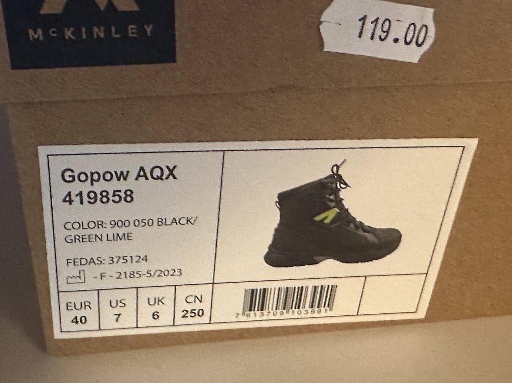 Pattini da ghiaccio: Nijdam Kinder-Eishockeyschlittschuhe Gr. 2932 – Nuovo e nell'imballaggio originale da Sursee venduto da ali_wd2m 4