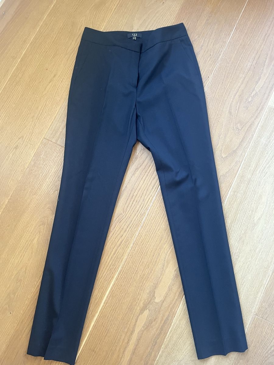 Pantaloni: Schwarze 123 Paris Hose Gr. 36, elegant,  – Usato da Wädenswil venduto da Iana32