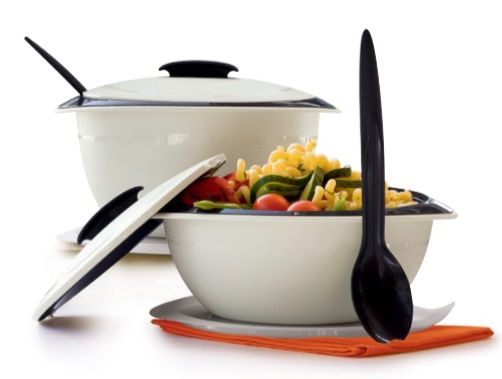 Tupperware Iso Duo 400 Ml Saucière Tupperware Blanc Mûre