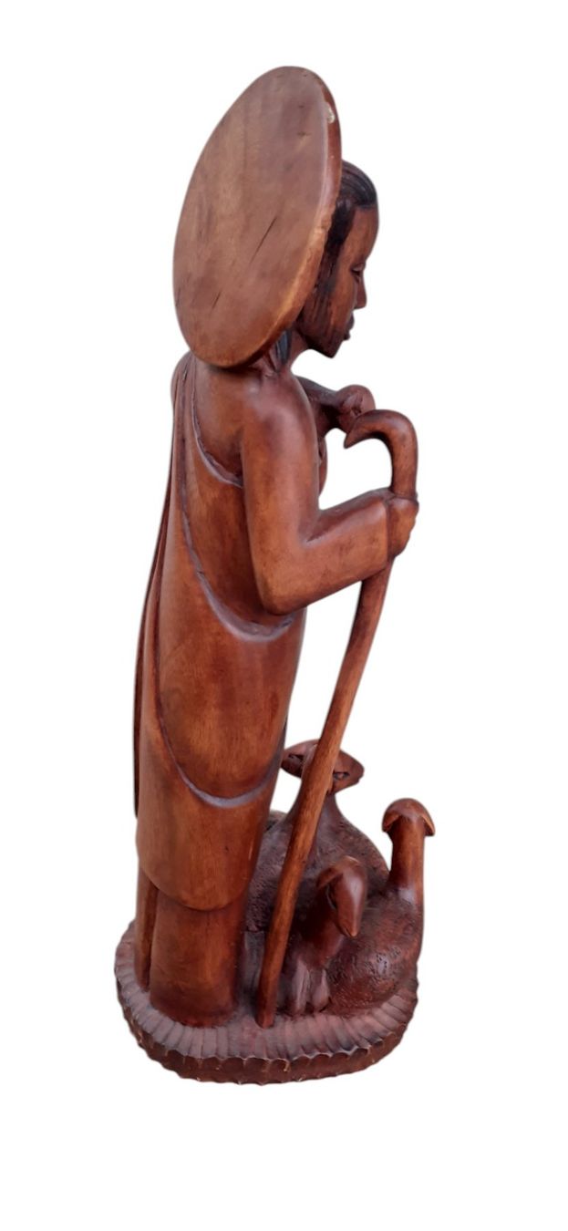 Skulpturen & Statuen: Krippenszene Hirte geschnitzte Skulptur – Gebraucht aus Mörschwil von antiksalon21 2