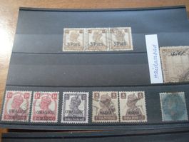 Lot alte Marken Indien