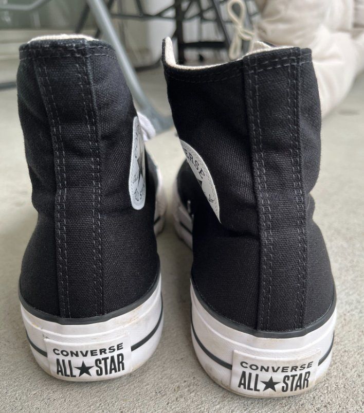 Converse Scarpe da uomo: Converse Platform Hightop Black 39.5 – Usato da Adliswil venduto da rit_z7rt 2