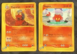 Magcargo and Slugma Skyridge set - 17/144 & 99/144