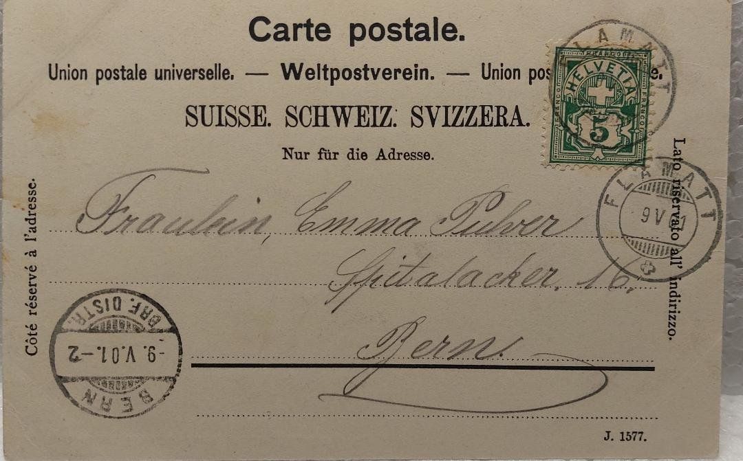Cartoline postali: NEUCHÂTEL - Cloitre & Collégiale - 1901 – Usato da Delémont venduto da Domdom1 1
