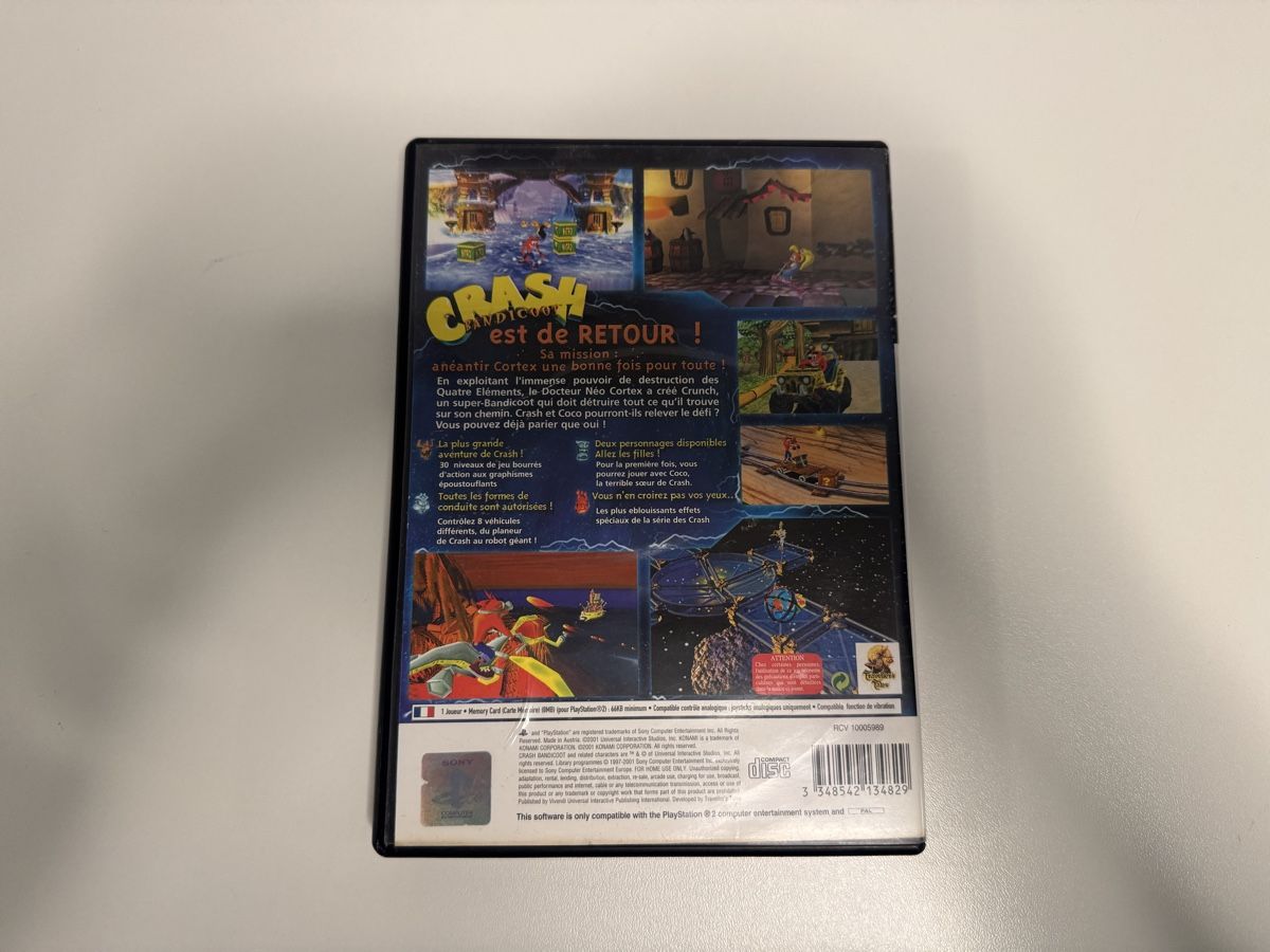 Spiele: Crash Bandicoot: La Vengeance de Cortex - PS2 – Gebraucht aus Crissier von fil_6bs7 2