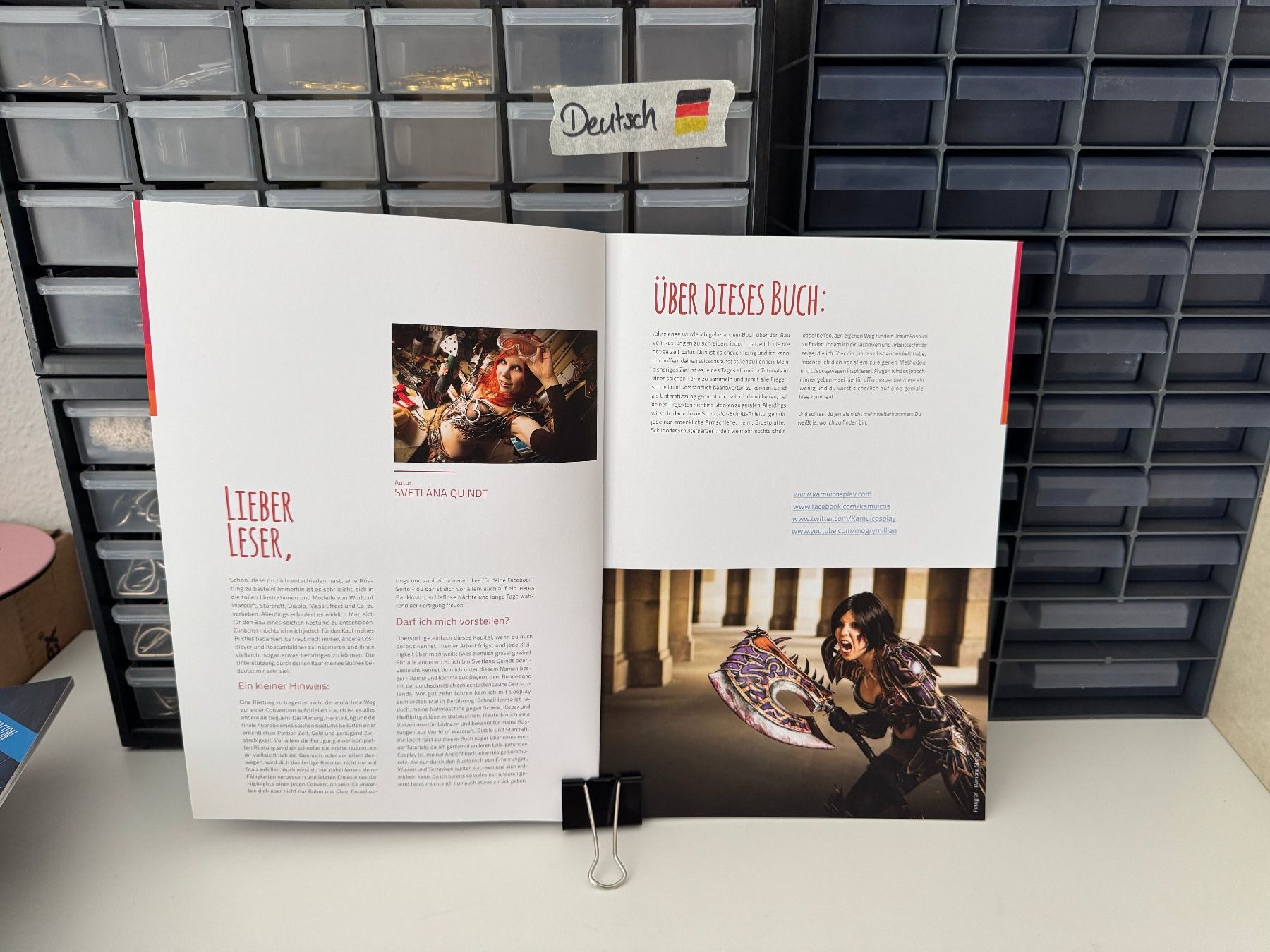 Libri: Kamui Cosplay Tutorial Buch: Rüstung Worbla [DE] – Usato da Rheinfelden venduto da Eldritchwitch 1