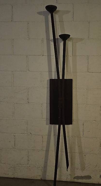 Portacandele: Wand Kerzenhalter, Edelrost – Nuovo e nell'imballaggio originale da Bellikon venduto da est_2vl5