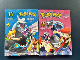 2 Pokémon Mangas, Nr. 35+36.