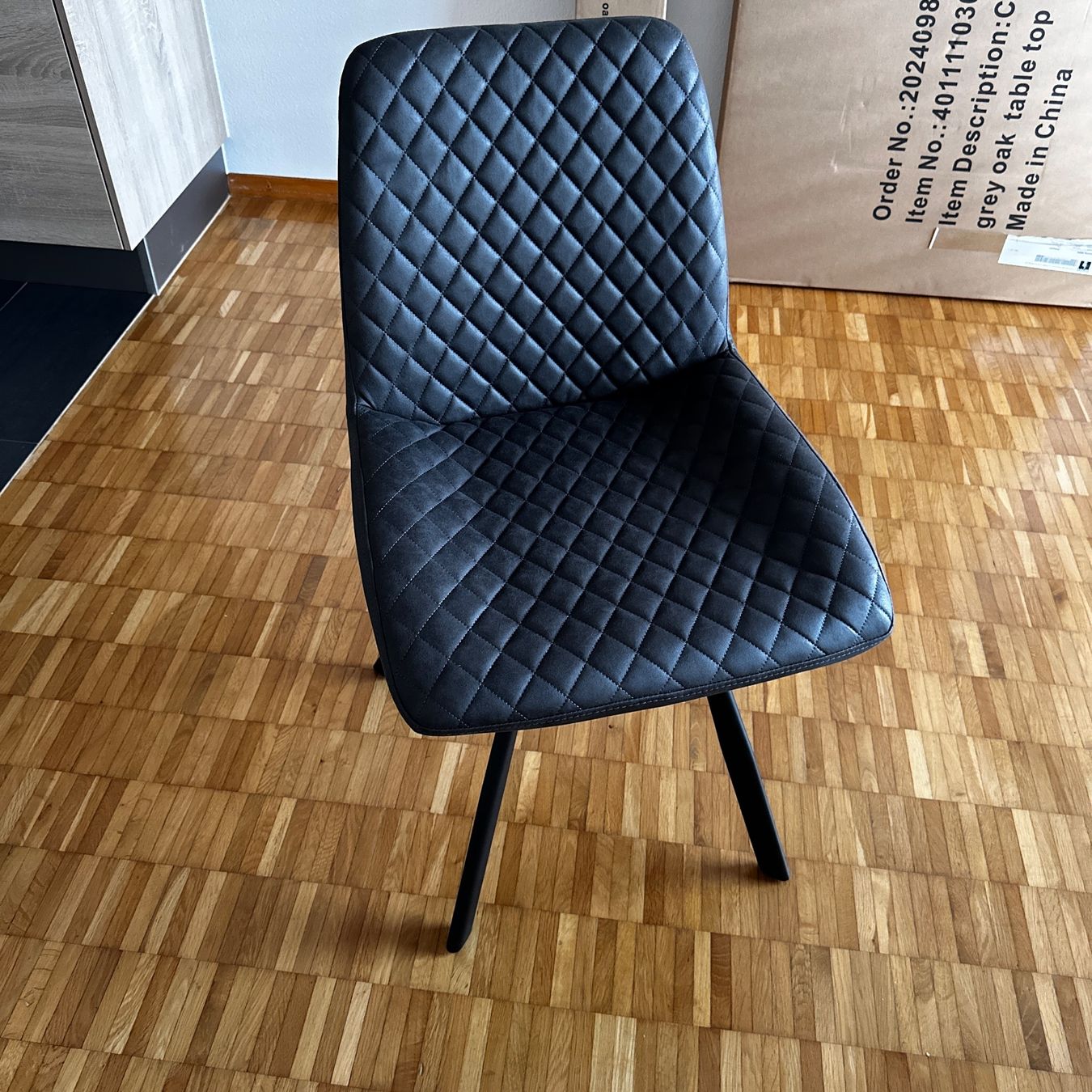 Sedie: Vier Polsterstühle Microfaser 51 x 87 x 63 cm – Nuovo (secondo la descrizione) da Bützberg venduto da Mr.Diamond17 1