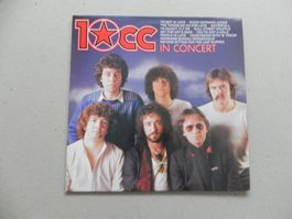 LP brit. Pop Progressiv Rock Band 10cc 1982 In Concert