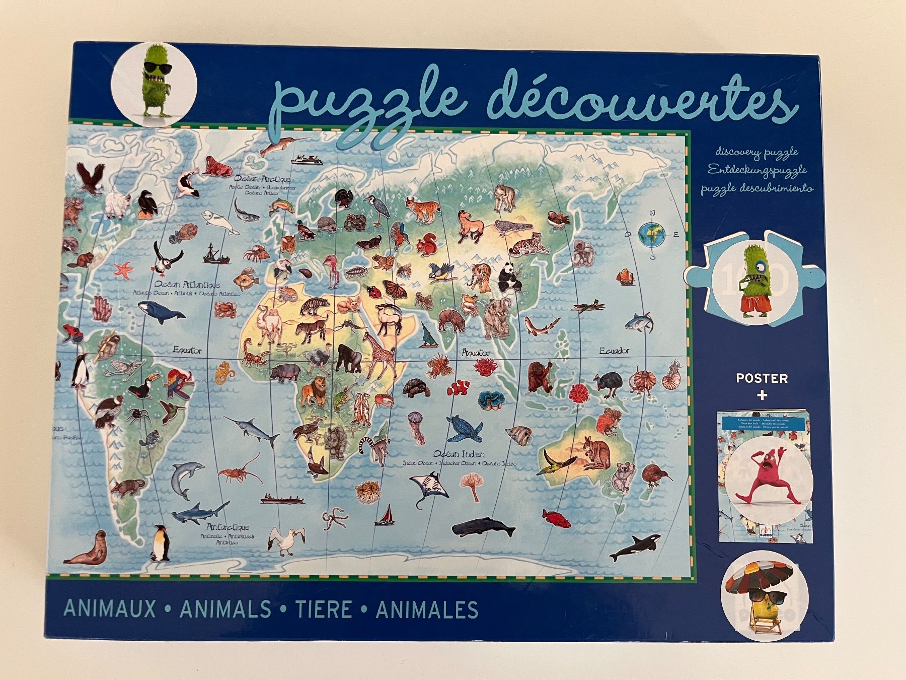 Djeco Puzzles: Puzzle Tiere 100 tlg – Gebraucht aus Meilen von Exclusive00 1