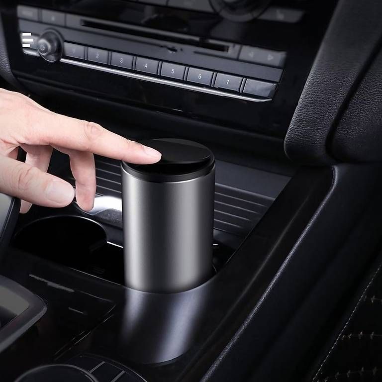 Cestini per rifiuti: Mini Abfalleimer, Push to Open perfekt fürs Auto – Usato da Bern venduto da Bluepop 4