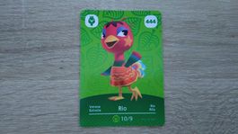 Animal Crossing amiibo Karte, Rio / Verona, Nr. 444