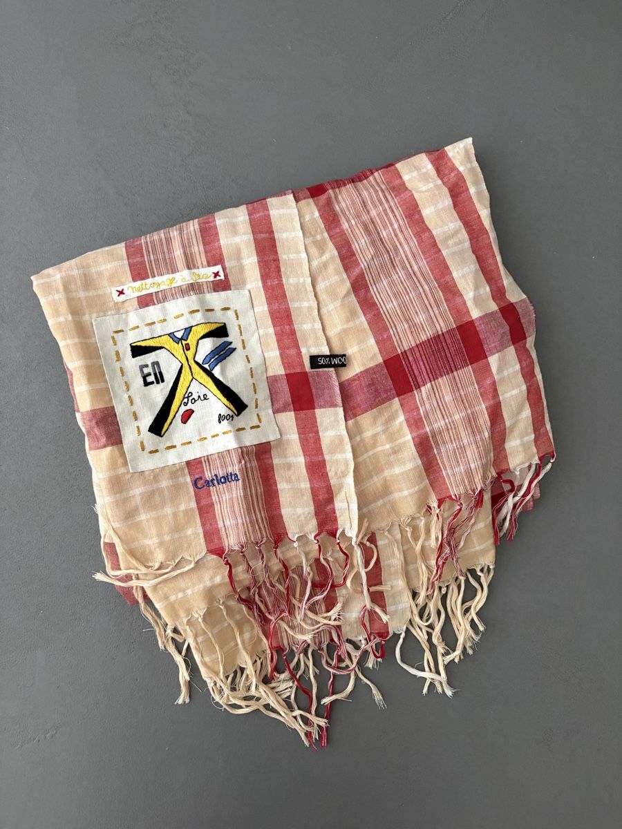 Ensoie Foulard & Sciarpe: Ensoie Schal Seide & Baumwolle – Usato da Jona venduto da ali_w2qr