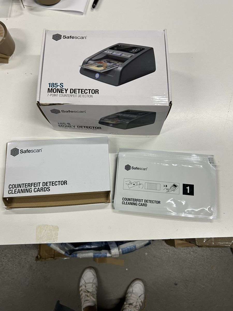 Safescan Registratore di cassa: SAFESCAN 185-S Geldscheinprüfer – Nuovo (secondo la descrizione) da Glattpark(Opfikon) venduto da Cmberger 2