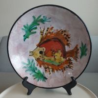 50-70er J. Vallauris " Le Brescon " riesige Keramikschüssel