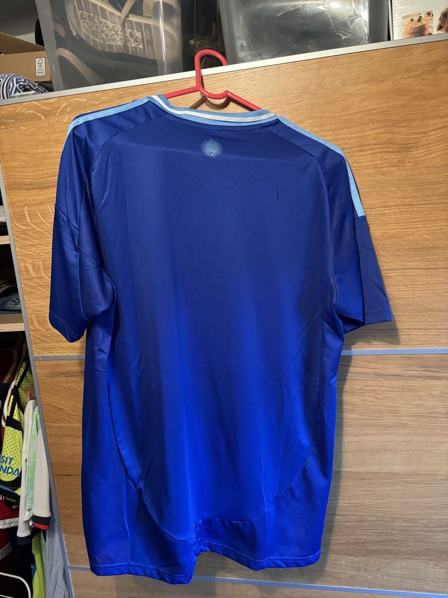 Adidas Canottiere & Pantaloni: Maillot football Argentine – Usato da Genolier venduto da Arnaud-1196 1