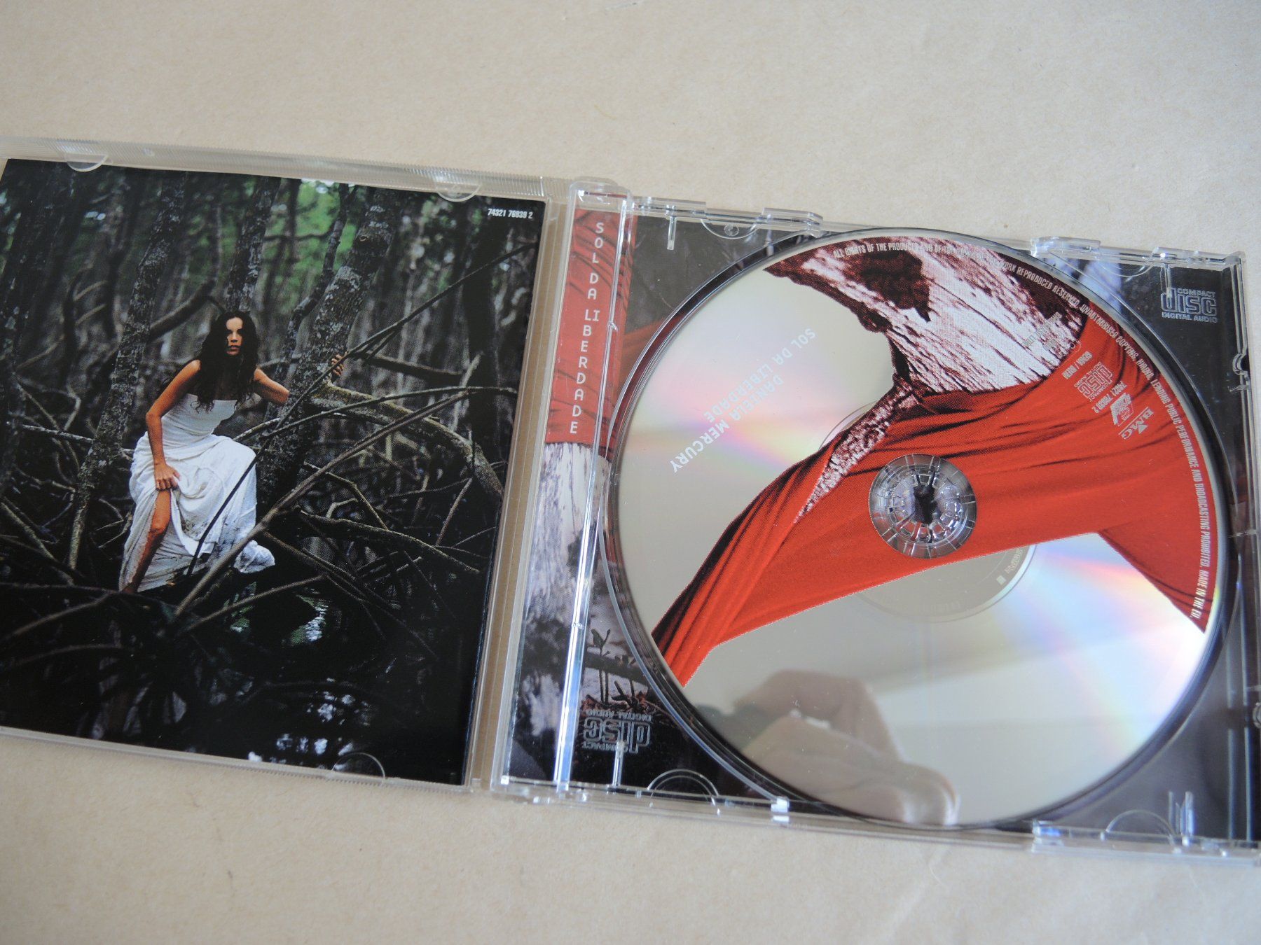 CD: Daniela Mercury - Sol da Liberdade CD Top Zustand! – Usato da Rorschach venduto da maeck8 1