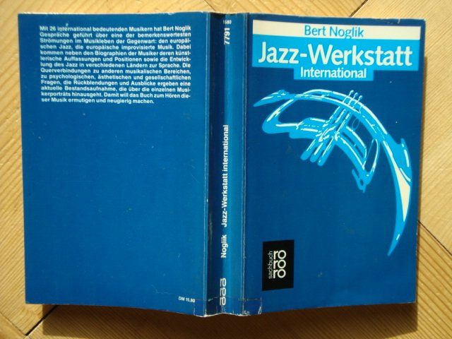 Libri: Jazz-Werkstatt international - Bert Noglik – Usato da Bern venduto da carola31